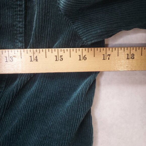 NWT Anthropologie Corduroy Jacket Women's Sz XS Cropped Blazer Dark Green - Picture 14 of 16